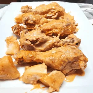 drumsticks with sourcream and chipotle