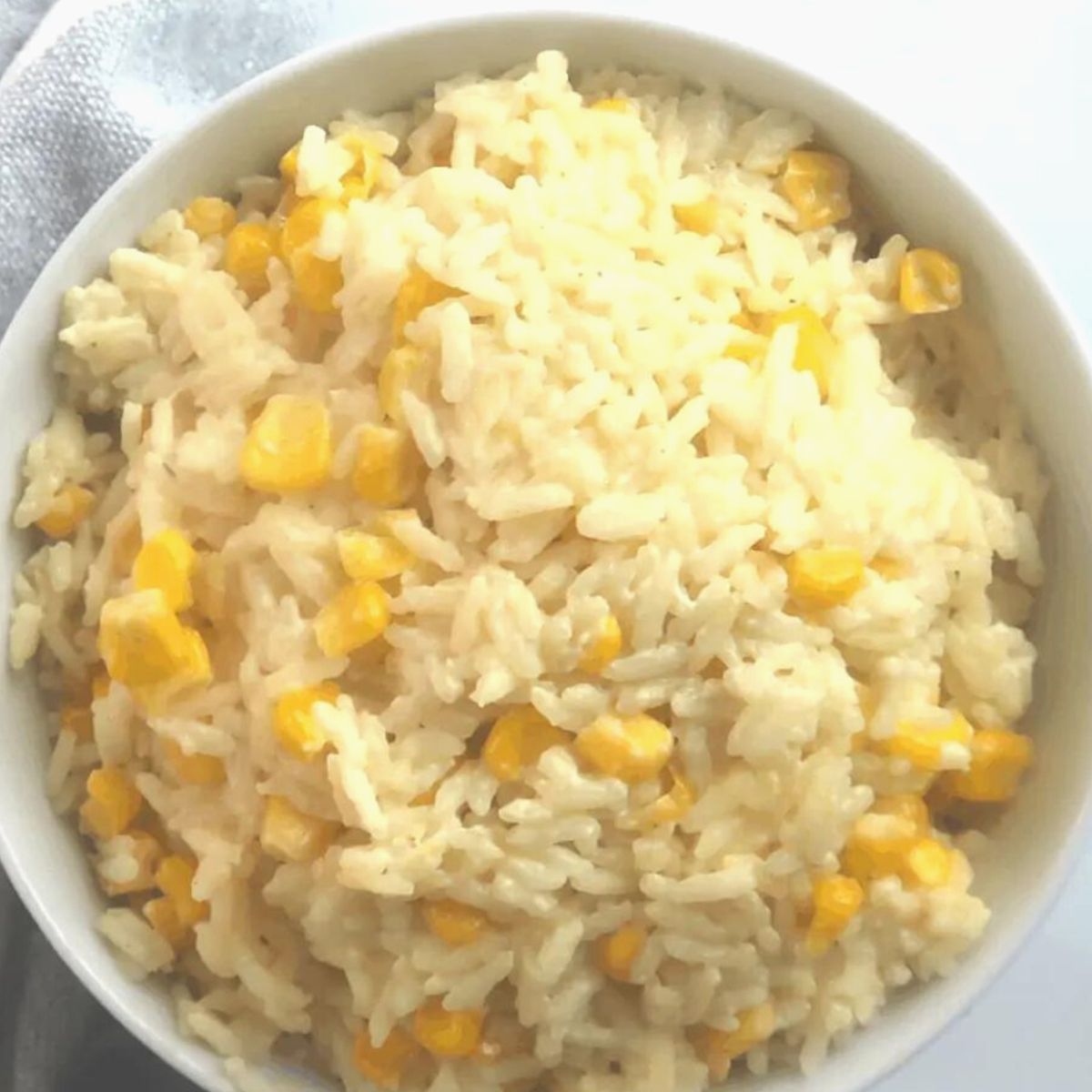 Mexican rice with corn
