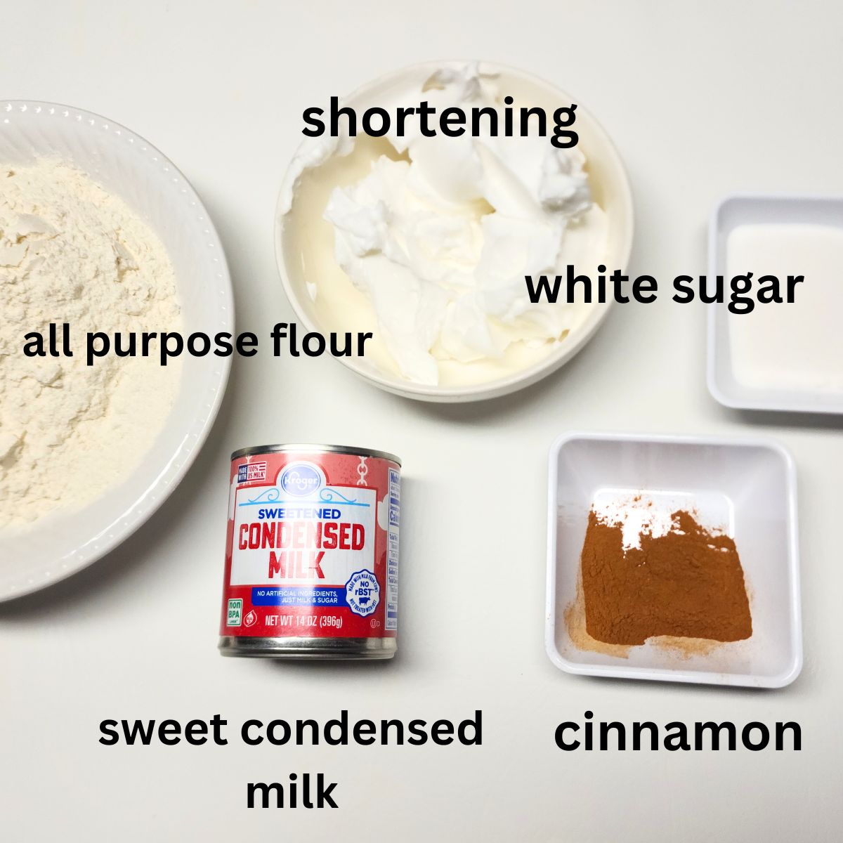 ingredients hojarascas cookies