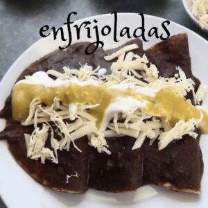 enfrijoladas