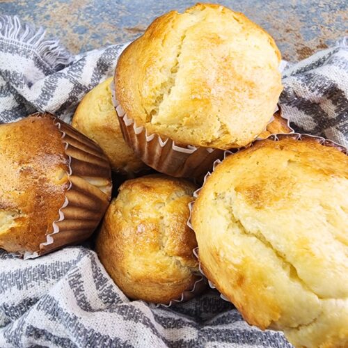 SWEET CORN MUFFINS.