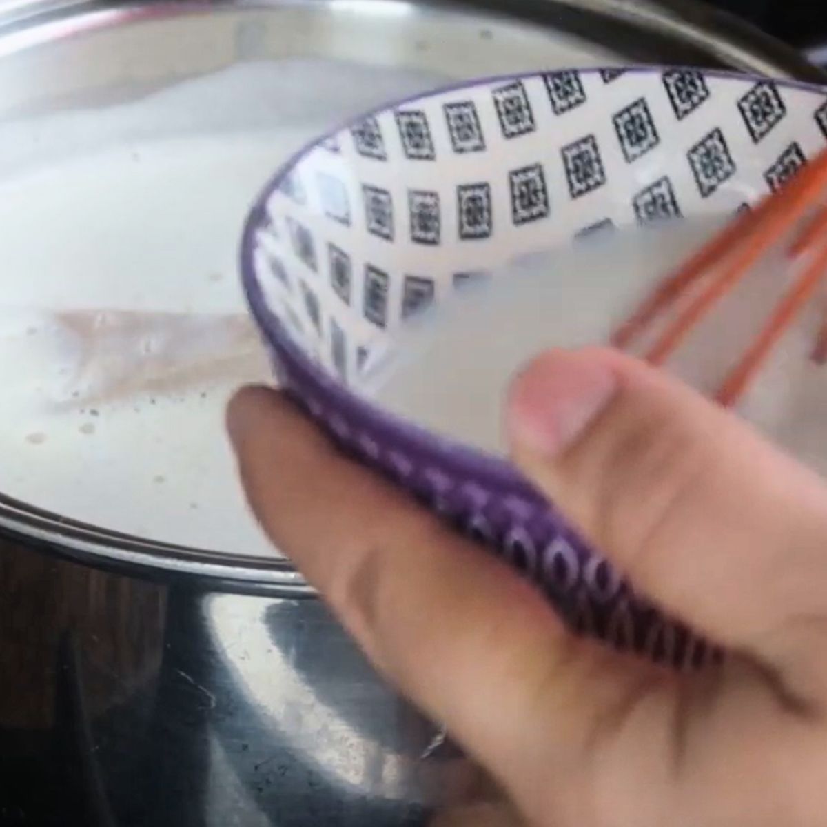 process of the Mexican atole.