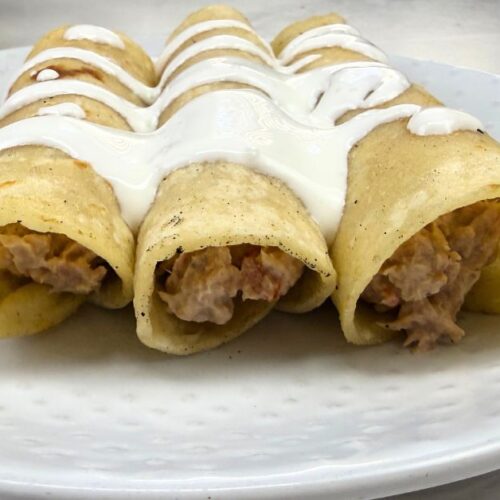 tuna taquitos.